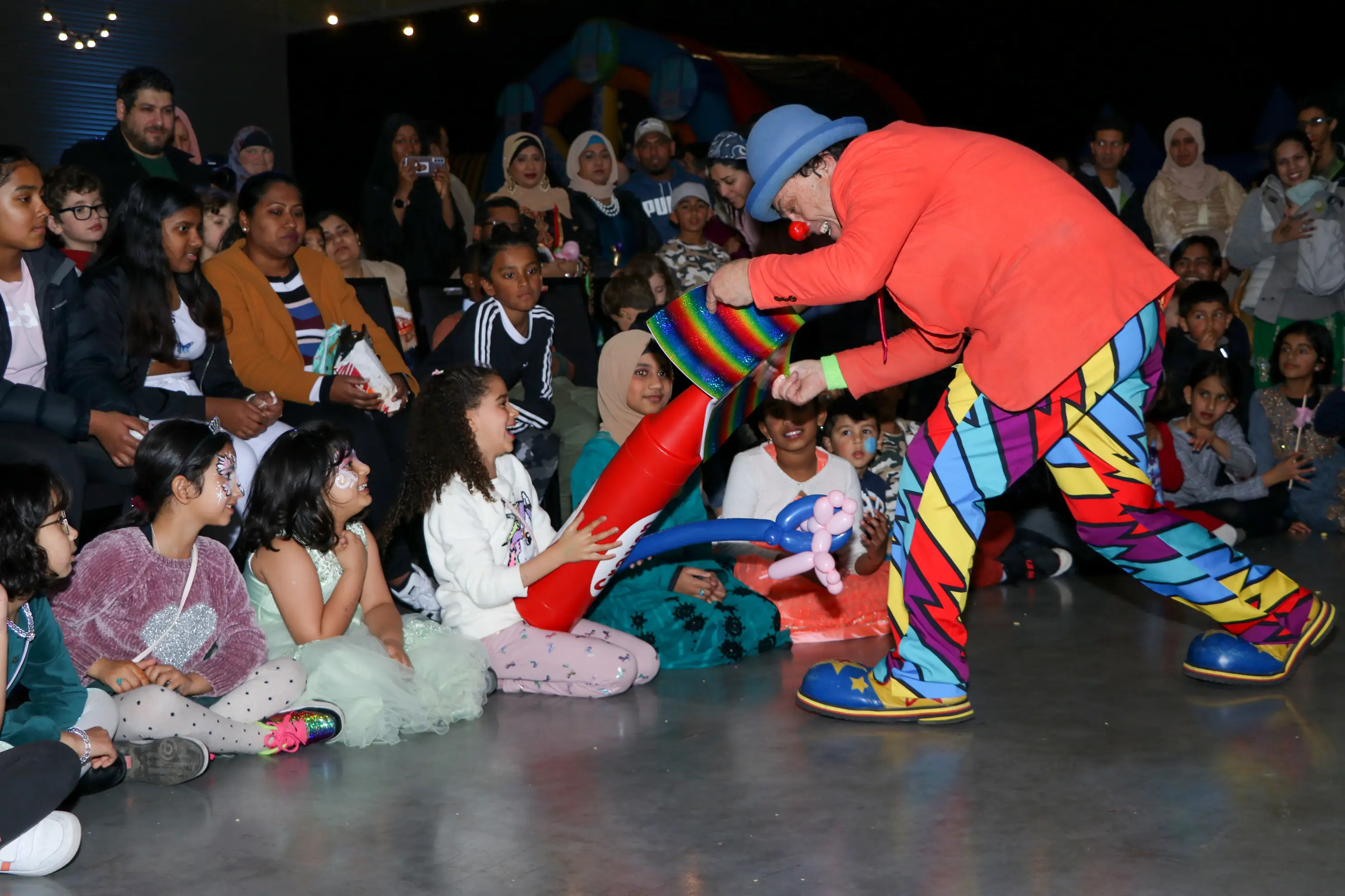 Silly Billy performing