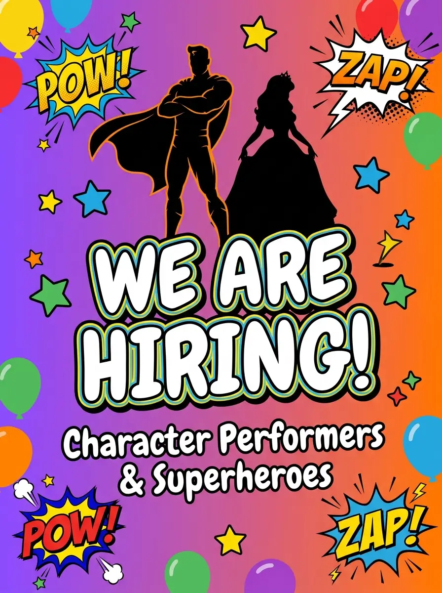 Recruiting Character Performers and Superheroes